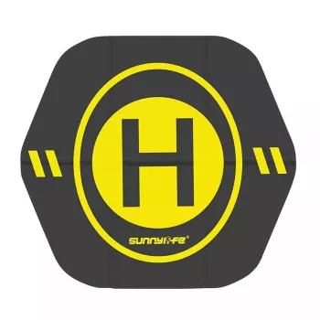 Alfombrilla de aterrizaje Sunnylife TY-TJP08 55 cm hexagonal para drones, superficie plegable para despegue y aterrizaje