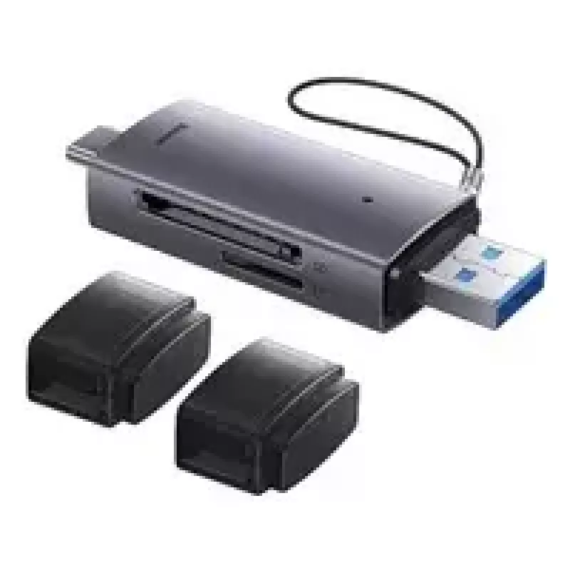 Lector de tarjetas Baseus Lite Series WKQX060113 compatible con USB y USB-C