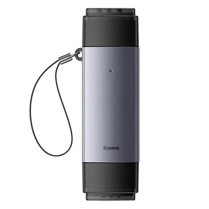 Lector de tarjetas Baseus Lite Series WKQX060113 compatible con USB y USB-C