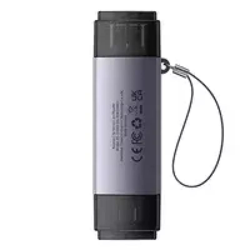 Lector de tarjetas Baseus Lite Series WKQX060113 compatible con USB y USB-C