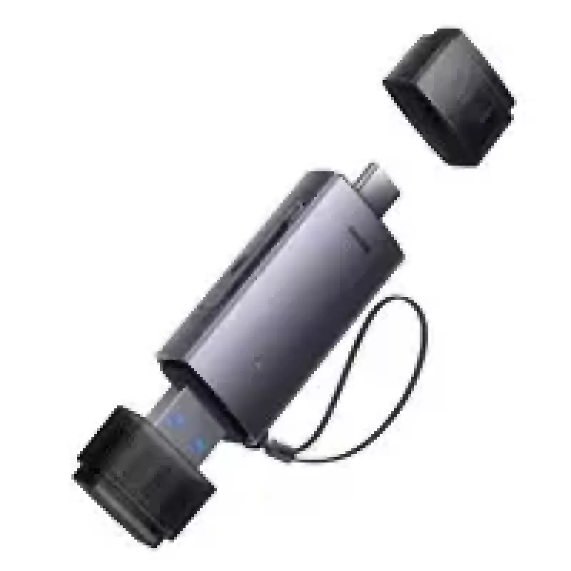 Lector de tarjetas Baseus Lite Series WKQX060113 compatible con USB y USB-C
