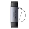 Lector de tarjetas Baseus Lite Series WKQX060113 compatible con USB y USB-C