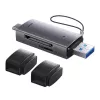 Lector de tarjetas Baseus Lite Series WKQX060113 compatible con USB y USB-C