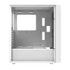 Caja de ordenador Darkflash DK351, blanca, con 4 ventiladores RGB