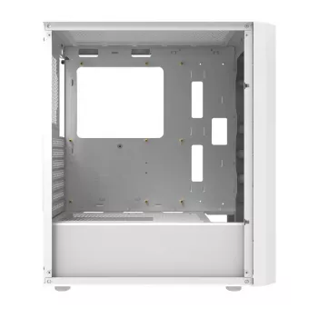Caja de ordenador Darkflash DK351 WHITE Midi Tower, Micro ATX/ATX/ITX, cristal templado, blanca, 200×390×450 mm