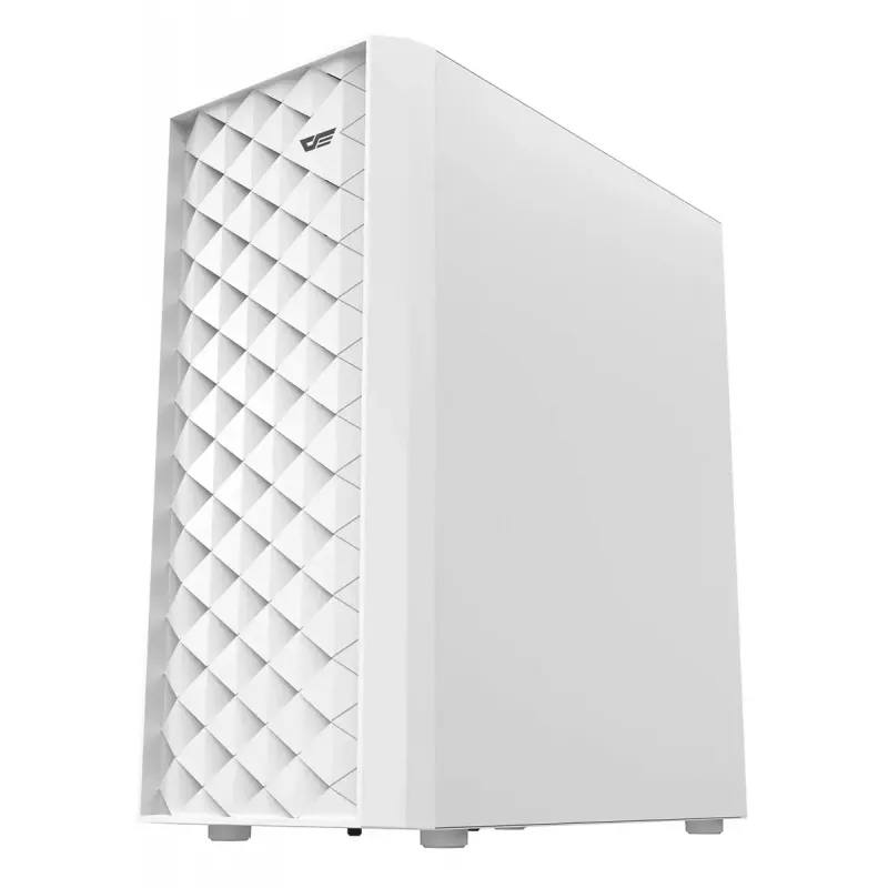 Caja de ordenador Darkflash DK351, blanca, con 4 ventiladores RGB