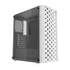 Caja de ordenador Darkflash DK351, blanca, con 4 ventiladores RGB