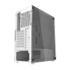 Caja de ordenador Darkflash DK351, blanca, con 4 ventiladores RGB