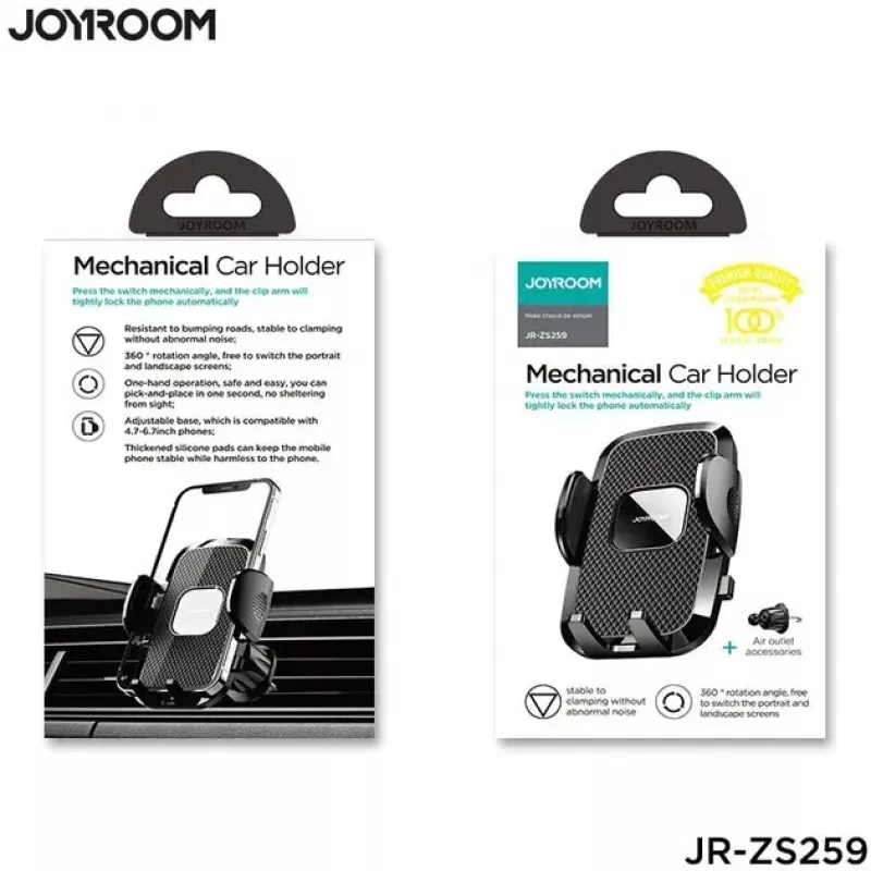 Soporte activo JOYROOM JR-ZS259 para teléfono móvil/smartphone negro
