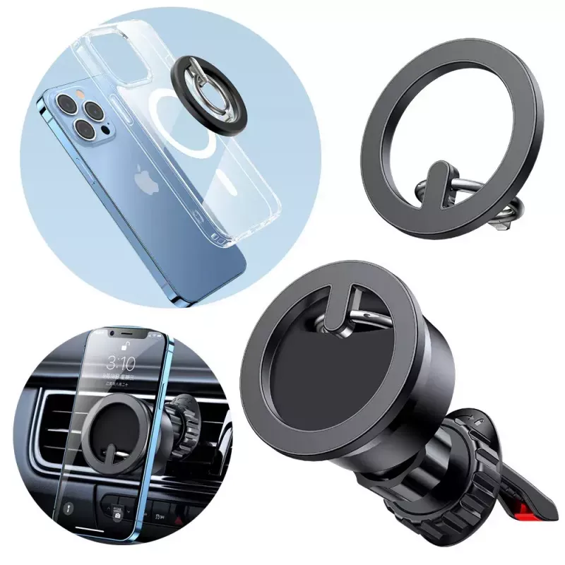 Soporte de coche Joyroom JR-ZS294 2 en 1 magnético con soporte — negro