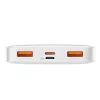 Batería externa Baseus Bipow 10000mAh, 20W (blanco)