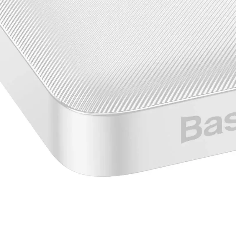 Batería externa Baseus Bipow 10000mAh, 20W (blanco)