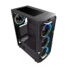 Caja de ordenador Darkflash Aquarius Acrylic ATX negra