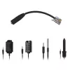 Adaptador Sonoff AL010 de jack a RJ9 para sensores – conector macho de audio/teléfono a conector hembra RJ9