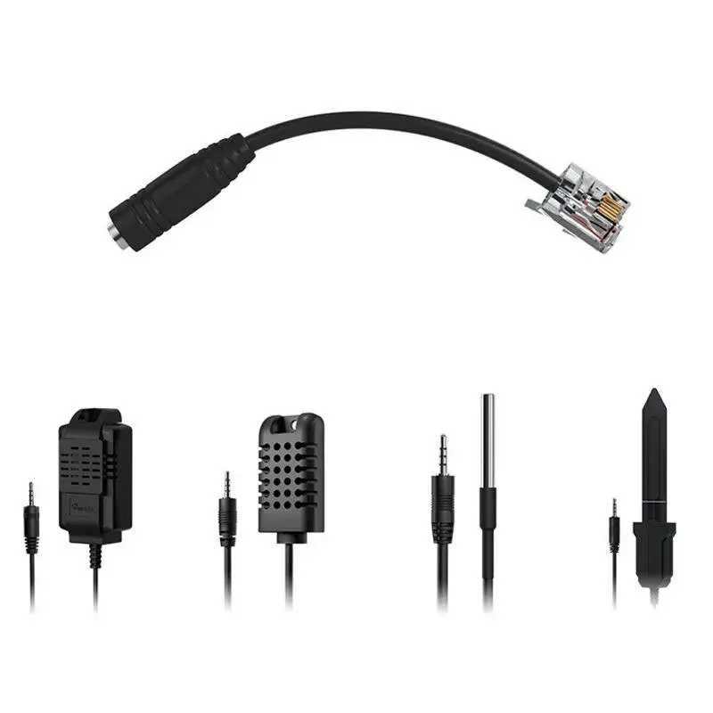 Adaptador Sonoff AL010 de jack a RJ9 para sensores – conector macho de audio/teléfono a conector hembra RJ9