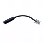 Adaptador Sonoff AL010 de jack a RJ9 para sensores – conector macho de audio/teléfono a conector hembra RJ9