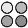 Set de filtros Telesin para DJI Osmo Action 3/4/5 – CPL, ND8, ND16, ND32 (set de 4)