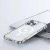 Funda protectora transparente magnética Joyroom JR-14H5 para iPhone 14 MagSafe con anillo magnético, carcasa clara
