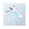 Funda protectora transparente magnética Joyroom JR-14H5 para iPhone 14 MagSafe con anillo magnético, carcasa clara
