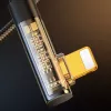 Cable USB-A a Lightning en ángulo Joyroom S-UL012A6 1,2 m, negro