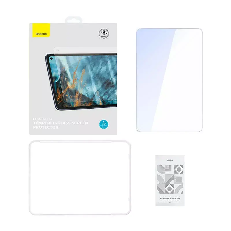 Protector de pantalla de cristal Baseus Crystal para Huawei MatePad Pro 11 — templado 0,3 mm