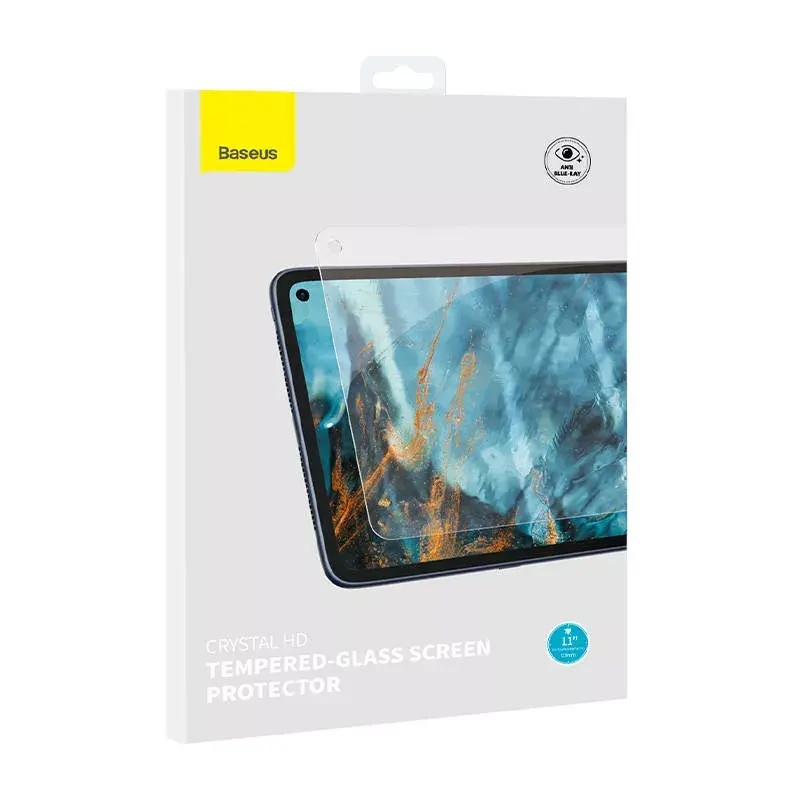 Protector de pantalla de cristal Baseus Crystal para Huawei MatePad Pro 11 — templado 0,3 mm