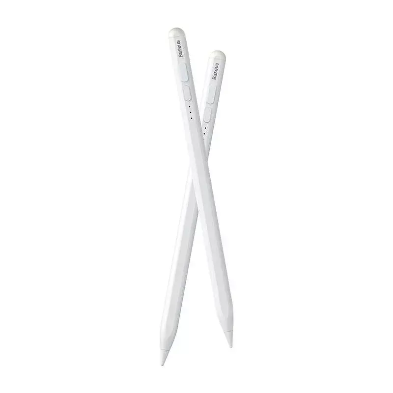 Lápiz táctil Baseus SXBC060402 Active con indicadores LED — blanco