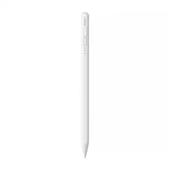 Lápiz táctil Baseus SXBC060402 Active con indicadores LED — blanco