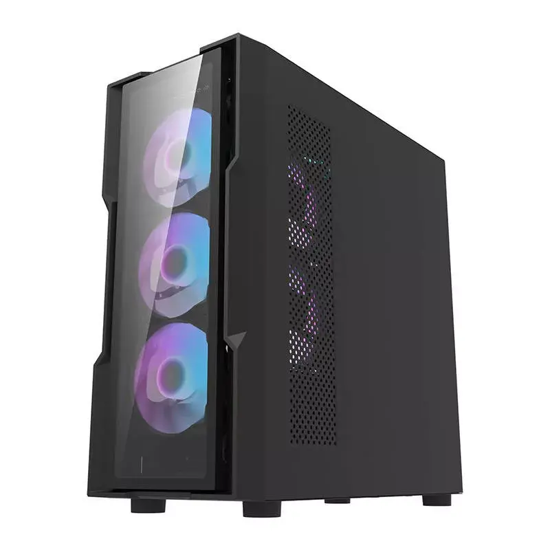 Caja de ordenador Darkflash DK431 Glass, ATX, negra