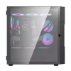 Caja de ordenador Darkflash DK431 Glass, ATX, negra