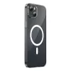 Funda magnética transparente Baseus para iPhone 13, transparente, con protector de pantalla de cristal templado