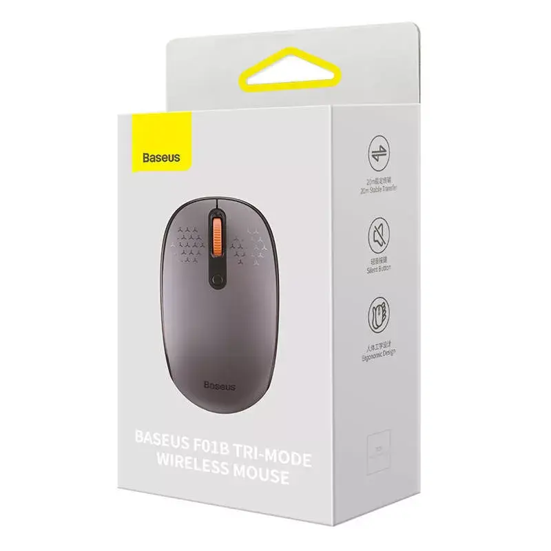 Ratón inalámbrico Baseus F01B 2,4 GHz Bluetooth