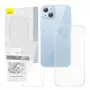 Funda protectora transparente con cristal templado de Baseus para iPhone 14 Plus (P60112202201-02)
