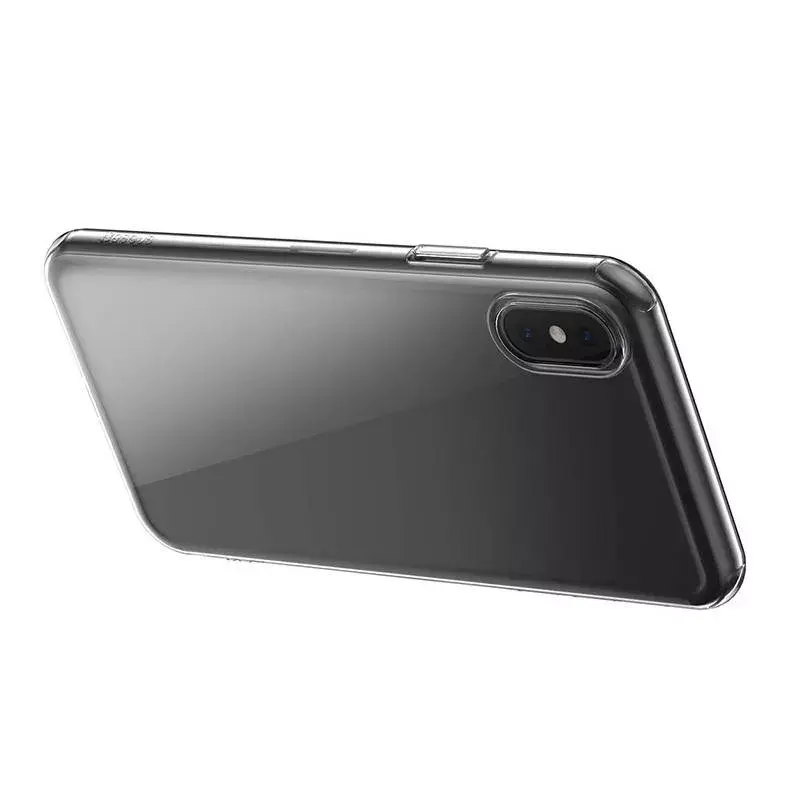 Funda transparente, fina y ligera Baseus para iPhone XS Max — funda protectora transparente