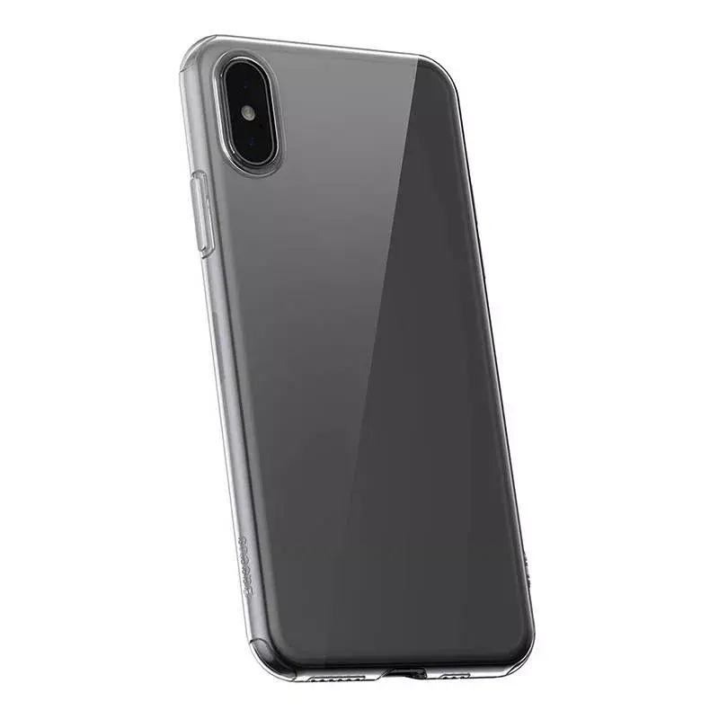 Funda transparente, fina y ligera Baseus para iPhone XS Max — funda protectora transparente