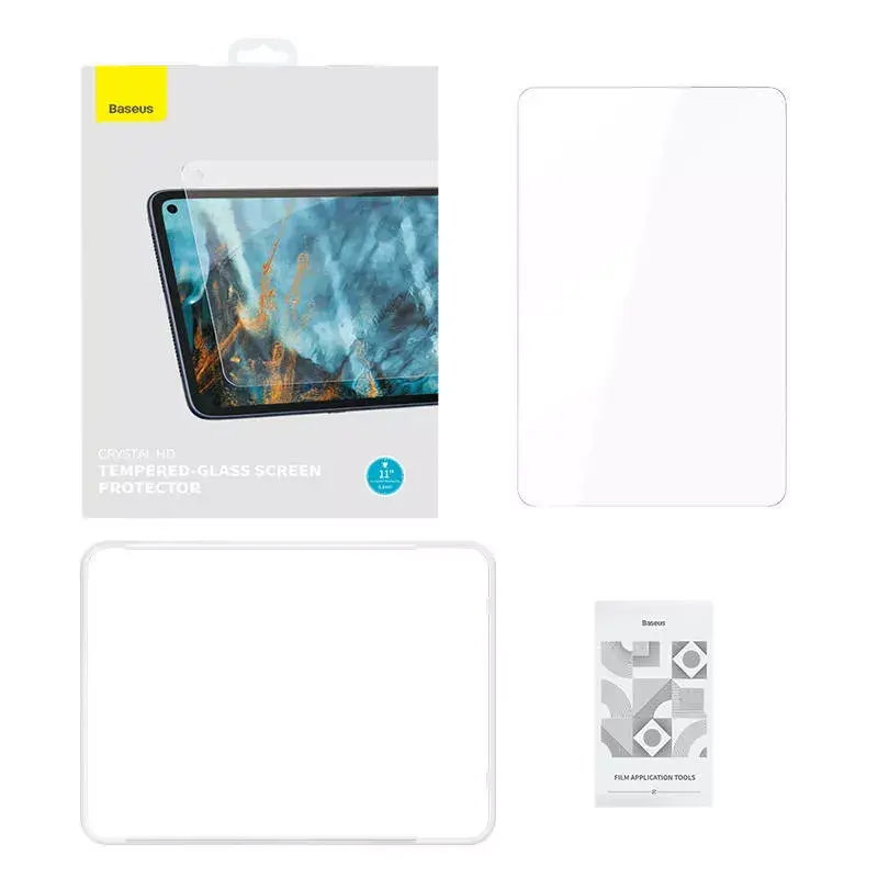 Protector de pantalla de cristal templado Baseus Crystal para Huawei MatePad Pro 11, grosor 0,3 mm