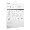 Protector de pantalla de cristal templado Baseus Crystal para Huawei MatePad Pro 11, grosor 0,3 mm