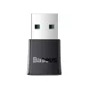 Adaptador Bluetooth mini Baseus BA07 para PC, USB 5.3 receptor dongle Bluetooth inalámbrico - negro