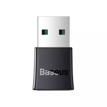 Adaptador Bluetooth mini Baseus BA07 para PC, USB 5.3 receptor dongle Bluetooth inalámbrico - negro