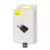 Adaptador Bluetooth mini Baseus BA07 para PC, USB 5.3 receptor dongle Bluetooth inalámbrico - negro