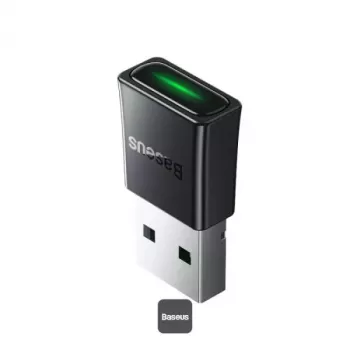 Adaptador Bluetooth mini Baseus BA07 para PC, USB 5.3 receptor dongle Bluetooth inalámbrico - negro