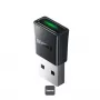 Adaptador Bluetooth mini Baseus BA07 para PC, USB 5.3 receptor dongle Bluetooth inalámbrico - negro
