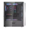 Caja de ordenador Darkflash DK352 Plus ATX negra y blanca