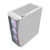 Caja de ordenador Darkflash DK352 Plus ATX negra y blanca