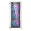 Caja de ordenador Darkflash DK352 Plus ATX negra y blanca