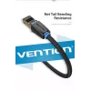 Cable de red Vention Cat.8 S/FTP RJ-45 a RJ-45 3 m, 40GbE, 2000 MHz, negro