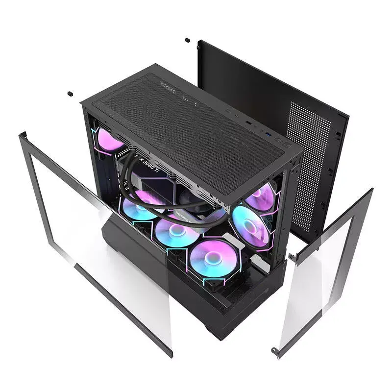 Caja de ordenador Darkflash DS900 AIR ATX negra