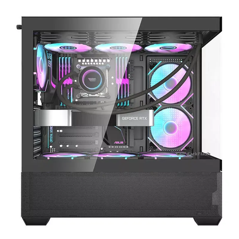Caja de ordenador Darkflash DS900 AIR ATX negra
