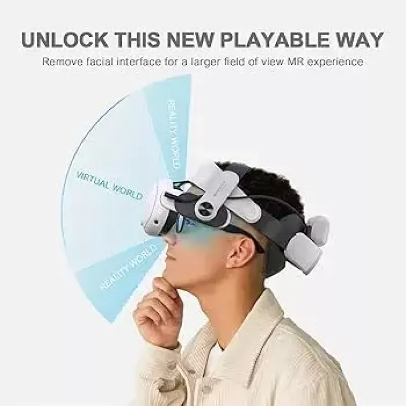Correa para la cabeza con batería BOBOVR M3 Pro para Oculus Quest 3