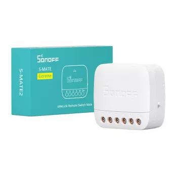 Interruptor inteligente Sonoff S-MATE2 control WiFi con acceso remoto